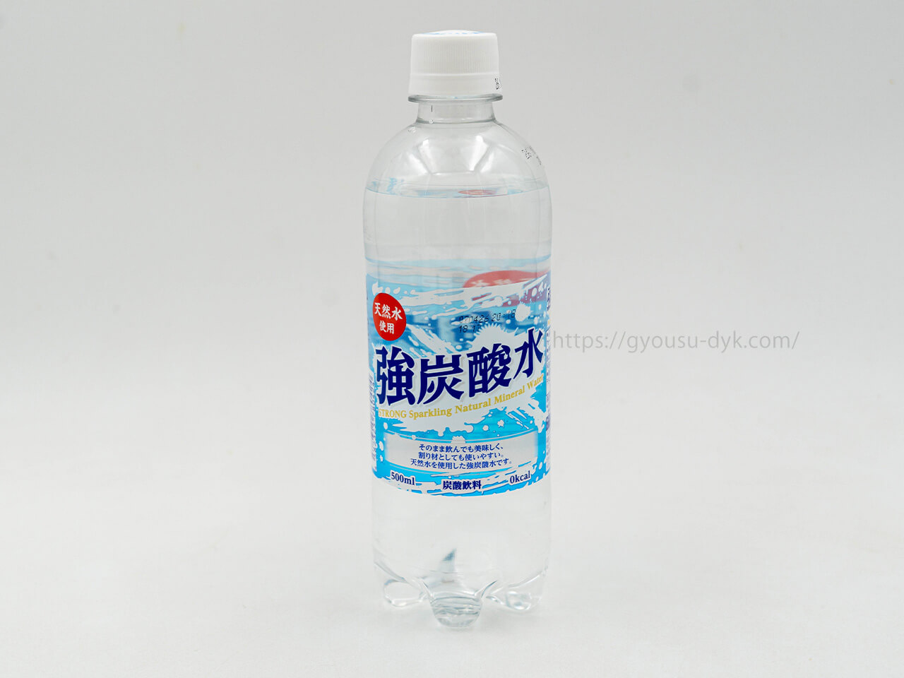 業務スーパー炭酸水500mlの写真