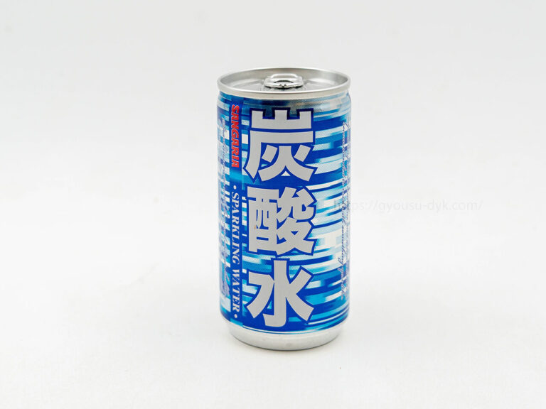 業務スーパー炭酸水缶入りの写真